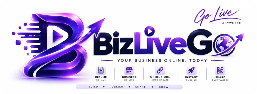 Biz Live Go – global cross-platform business directory or tools to take your business live and scale it worldwide.