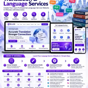 BizLiveGo language translation and localization services including legal, medical, website, app, video and technical translation