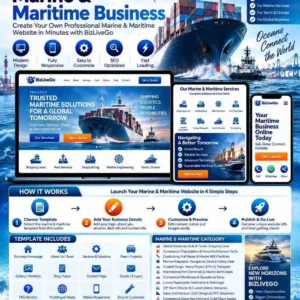 BizLiveGo Marine and Maritime services including shipping, shipbuilding, naval architecture, marine repair, ports, yachts, fishing, underwater survey, salvage and commercial diving