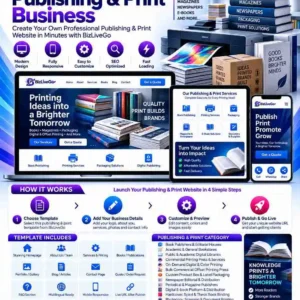 BizLiveGo publishing and printing services including book publishers, digital libraries, commercial printing, offset printing, packaging, ebooks, book binding, document printing and stationery