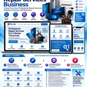 BizLiveGo repair and maintenance services including smartphone, computer, TV, appliance, automotive, industrial equipment, generator and solar repair