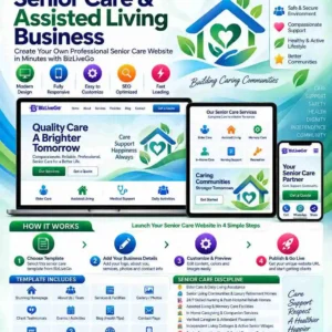 BizLiveGo senior care services including elderly living, assisted living, skilled nursing, home caregiving, memory care and senior transportation